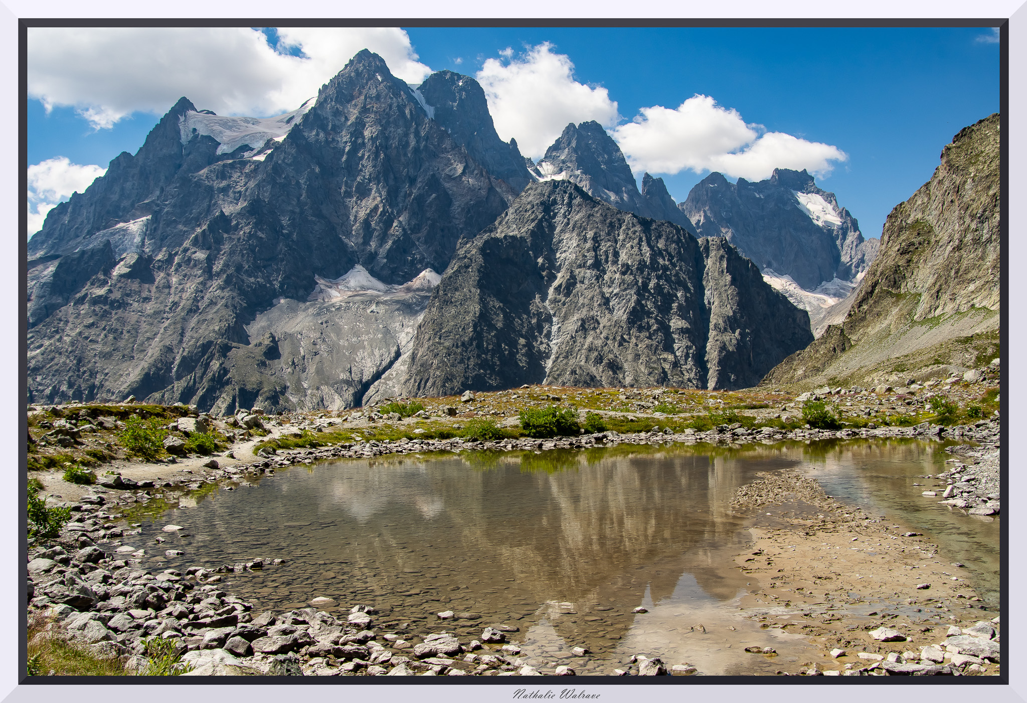 Sur le chemin vers le glacier blanc